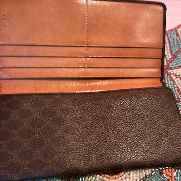 Celine Brown Leather Clutch - Picture 6 of 9